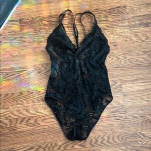 Black Lace Bodysuit